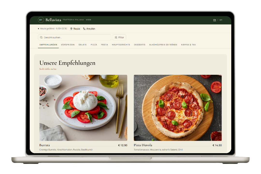 Website für Bellavista